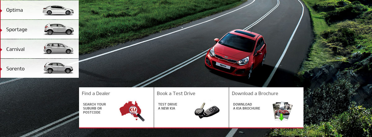 KIA website relaunch